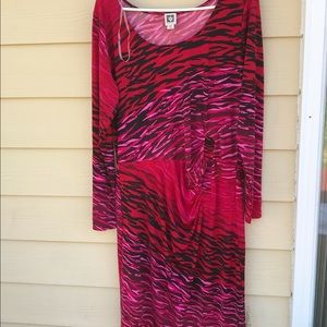 Anne Klein women’s dress  Long sleeve sz 0X